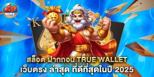 สล็อต ฝากถอน true wallet เว็บตรง ล่าสุด ที่ดีที่สุดในปี 2025