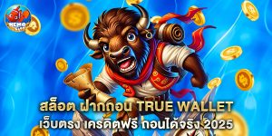 สล็อต ฝากถอน true wallet เว็บตรง เครดิตฟรี ถอนได้จริง 2025